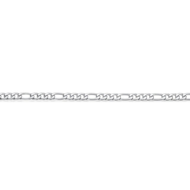 Force armbånd figaro stål 21 cm