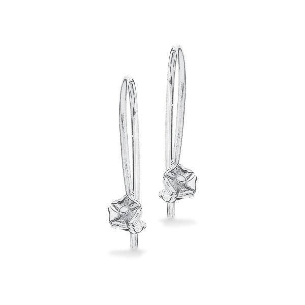 Ørebøjler blomst sølv