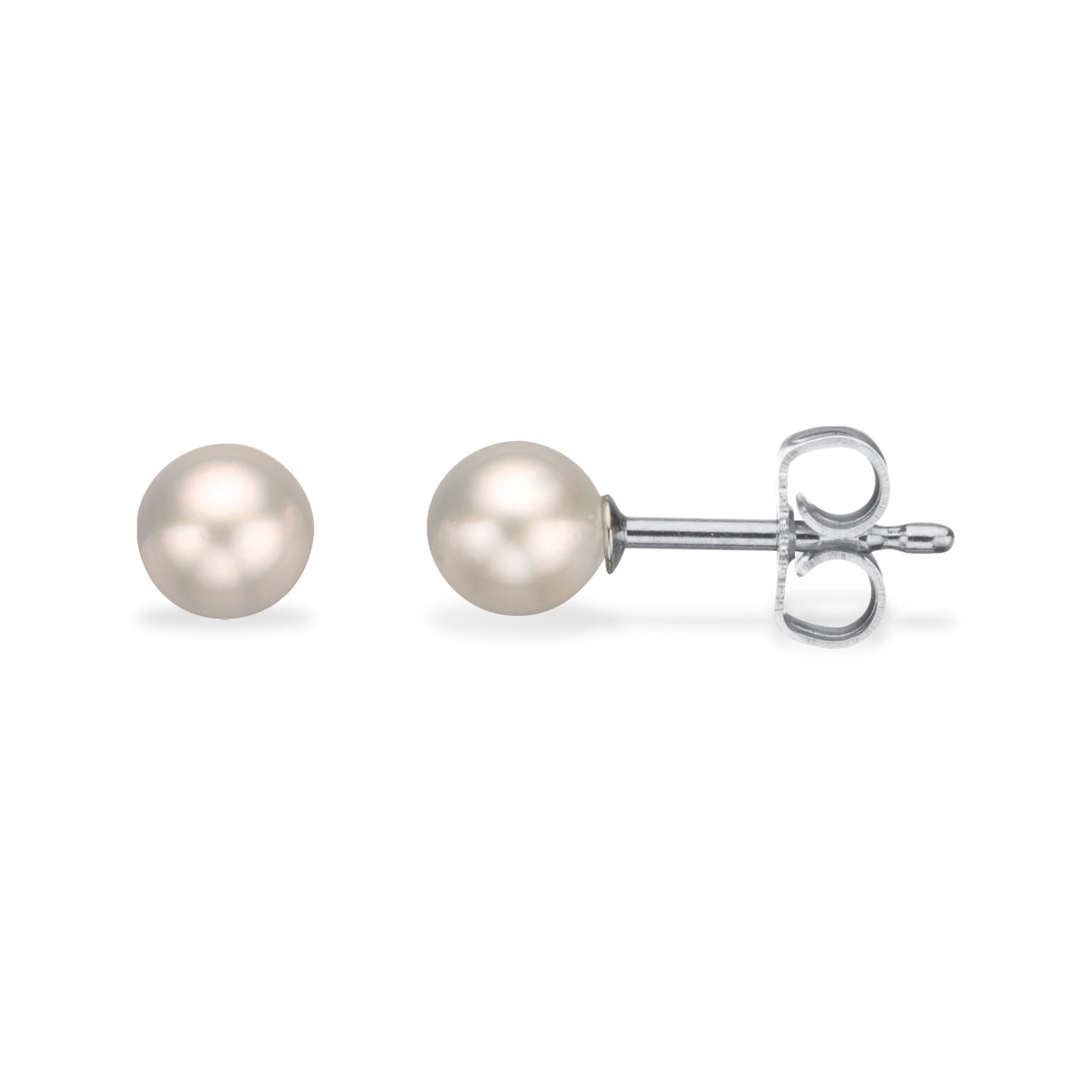 5-5,5 mm Akoya 3/4 silver earstud