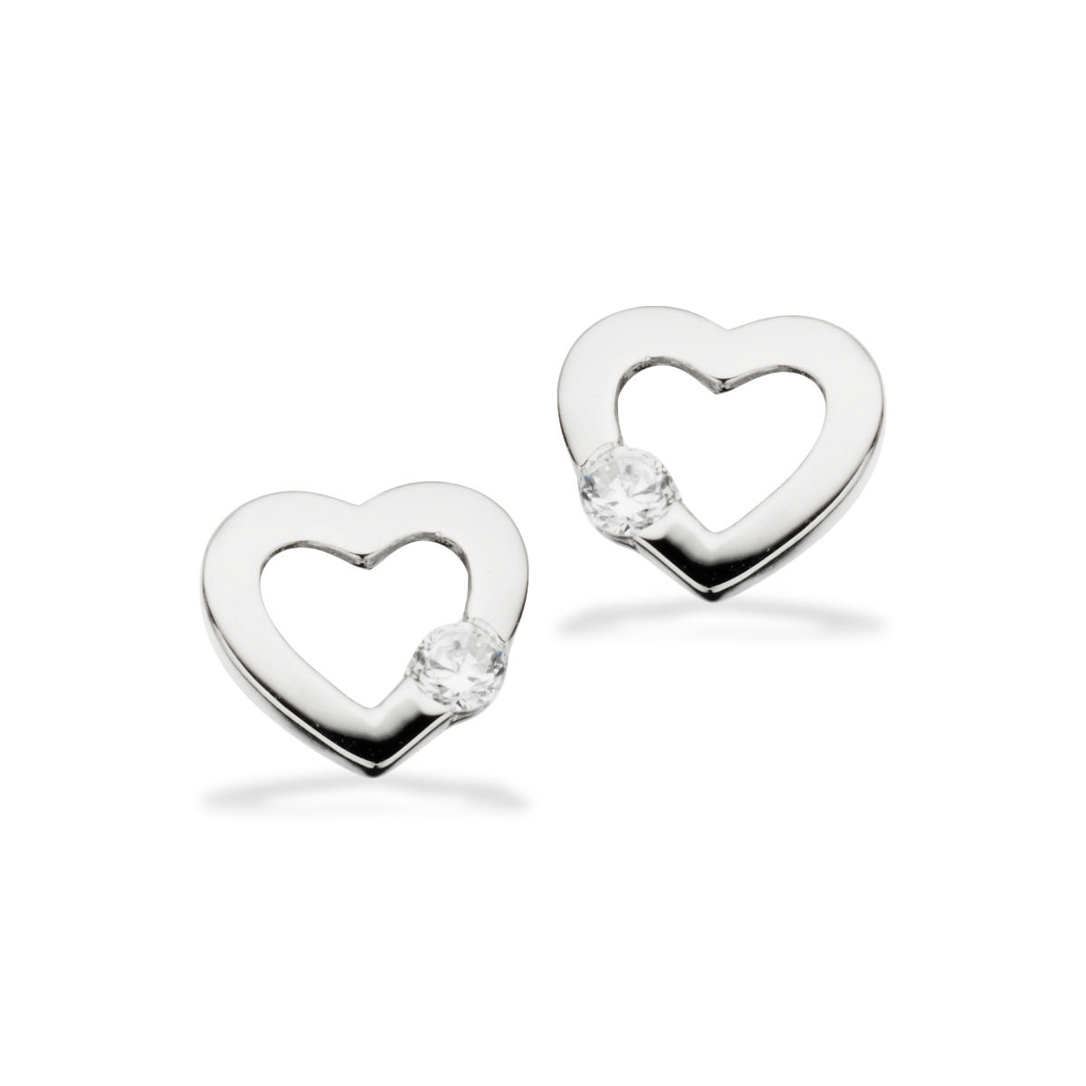 Earsticks heart zir. 925