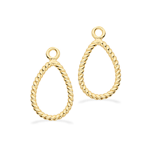 Vedh.-ørebøjler dråbe sølv-fg.