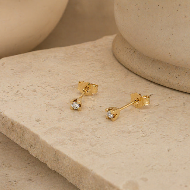 Kleopatra ørep 0,10 H-W/SI 8 kt