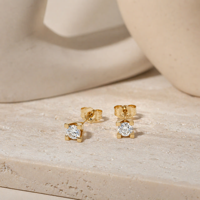 Kleopatra ørep 0,40 H-W/SI 8 kt