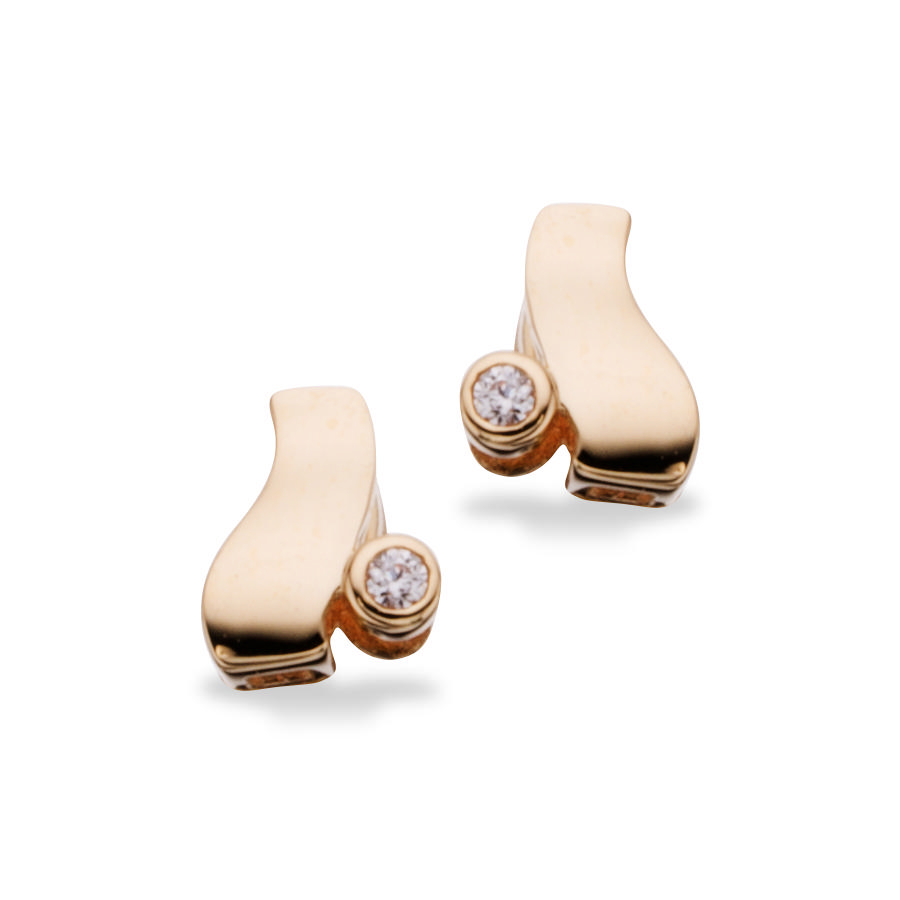 Ørestik syn.zir. 14 kt.