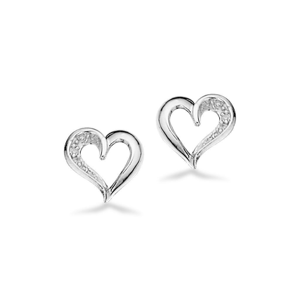 Earsticks heart 925