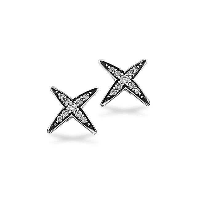 Ørepynt syn.zir. sølv ox.