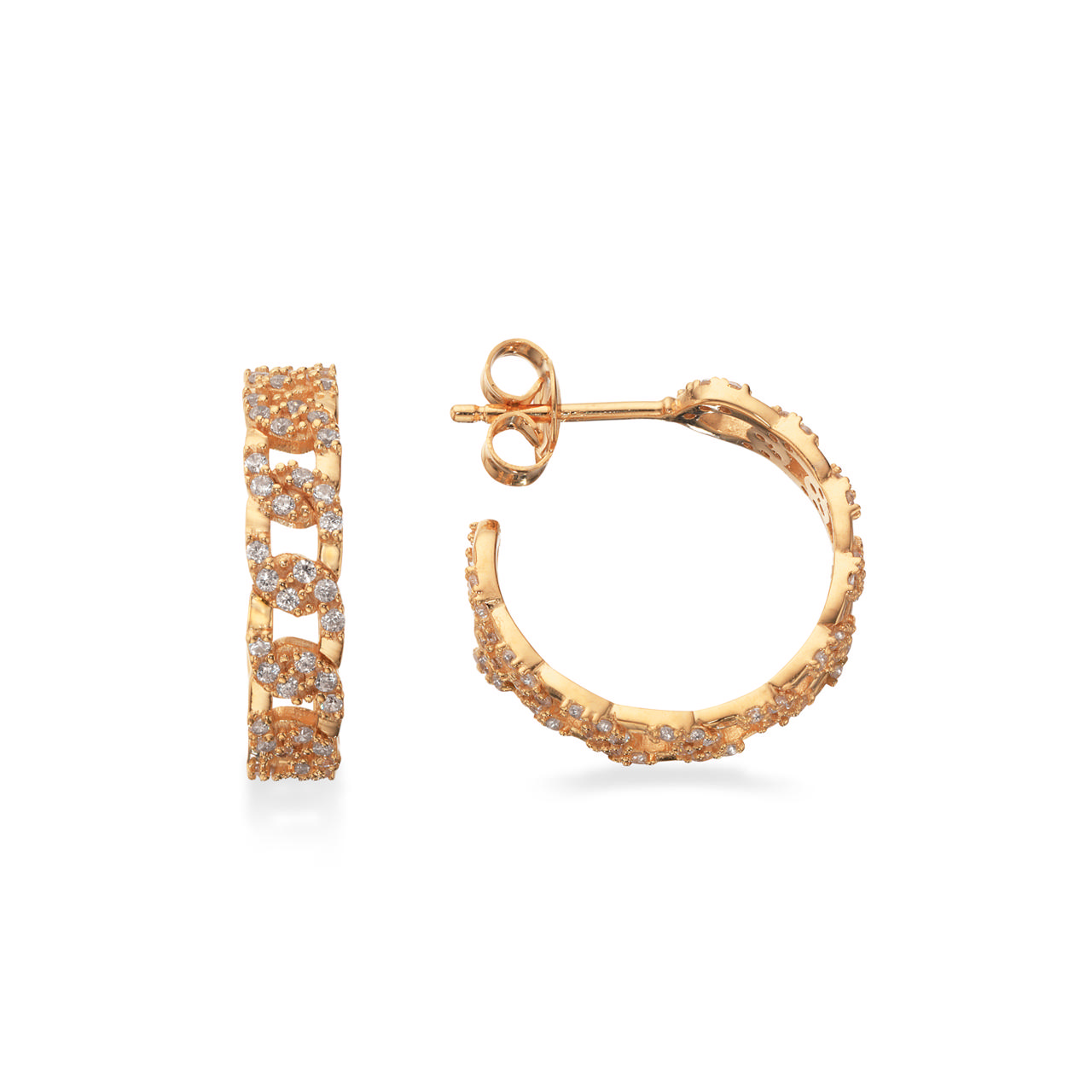 Earsticks panzer zir. 925 goldplated