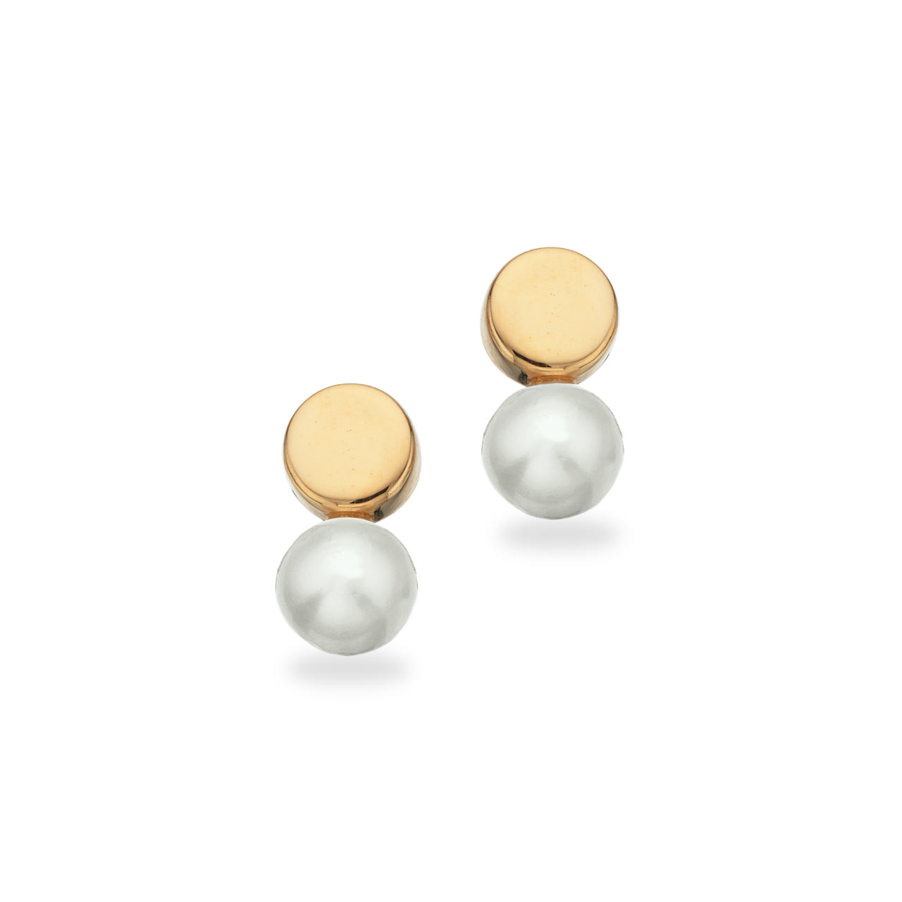 Earsticks fwp. 925 goldplated