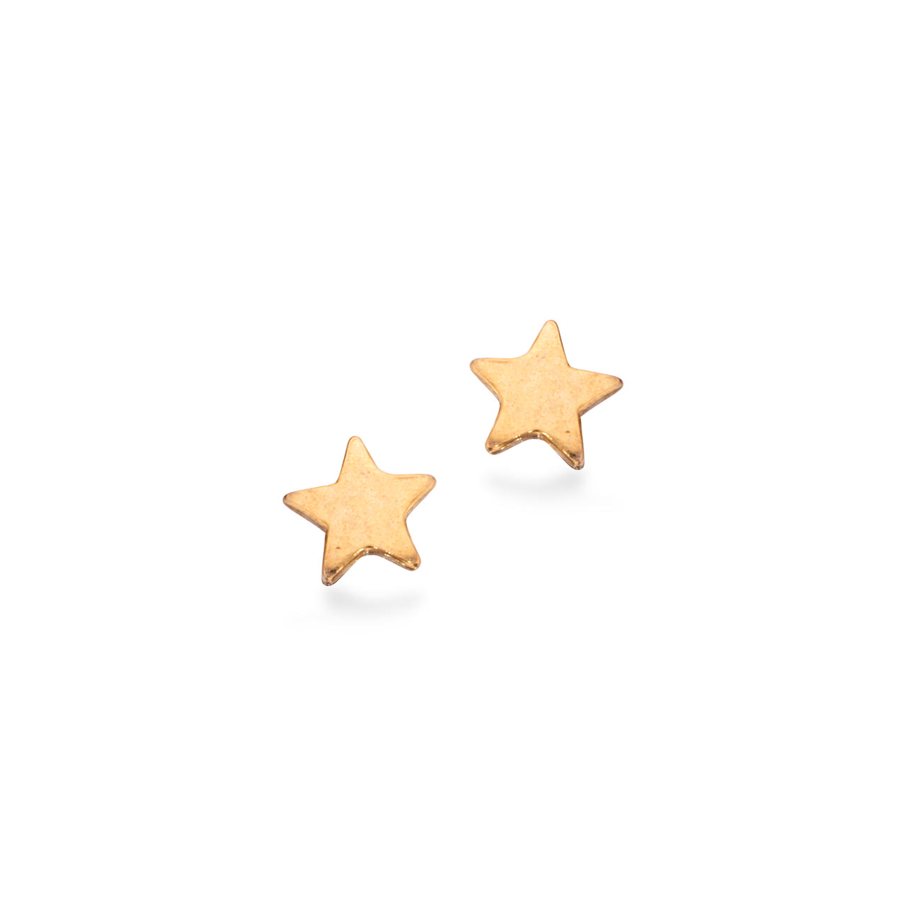 Earsticks star 925 goldplated