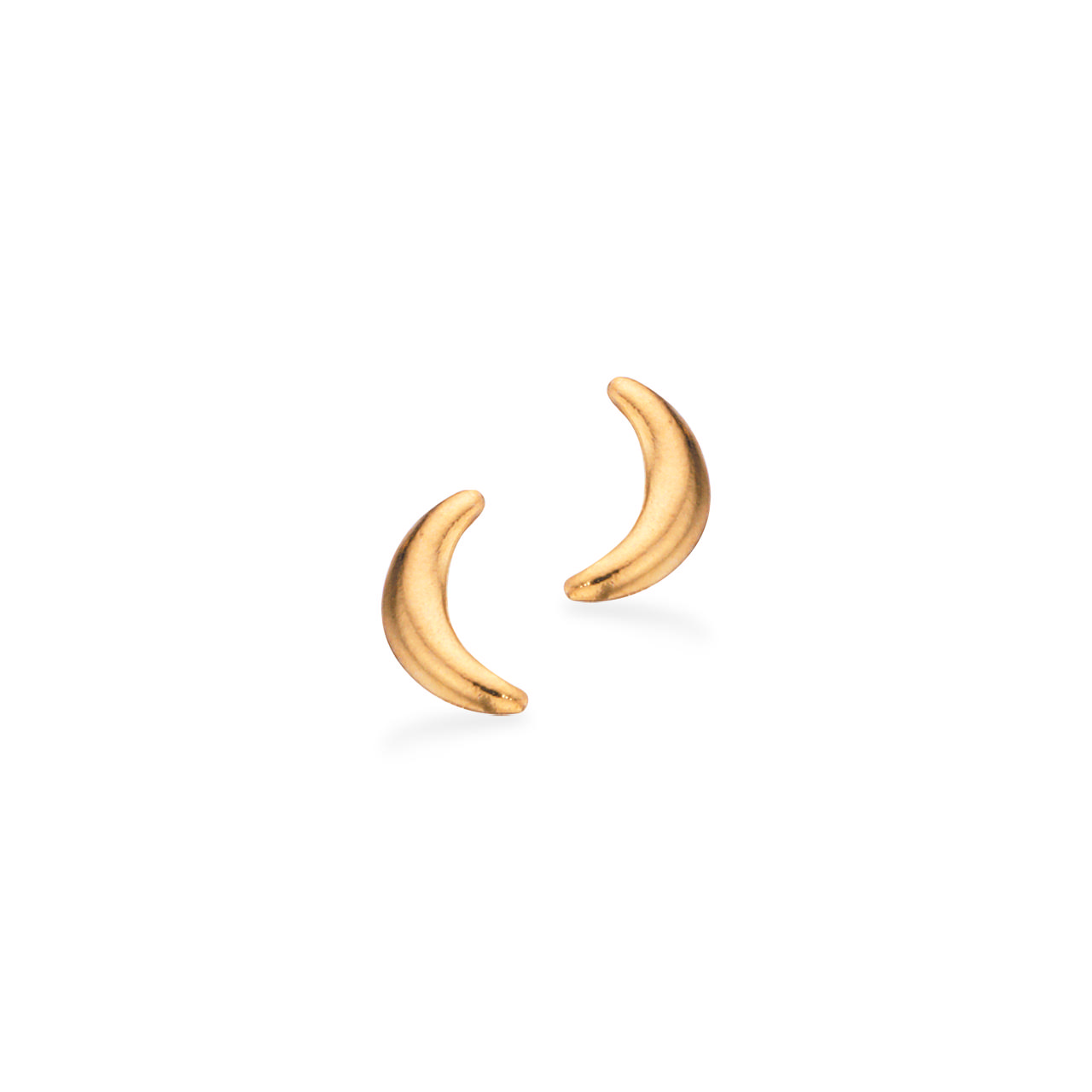 Earsticks moon 925 goldplated
