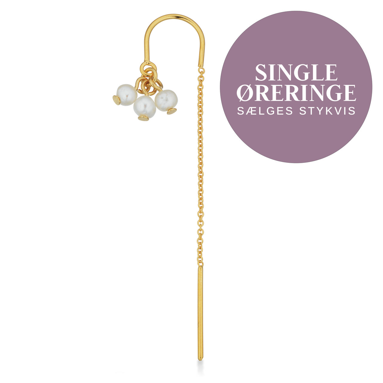 Earchain fwp. 925 goldplated