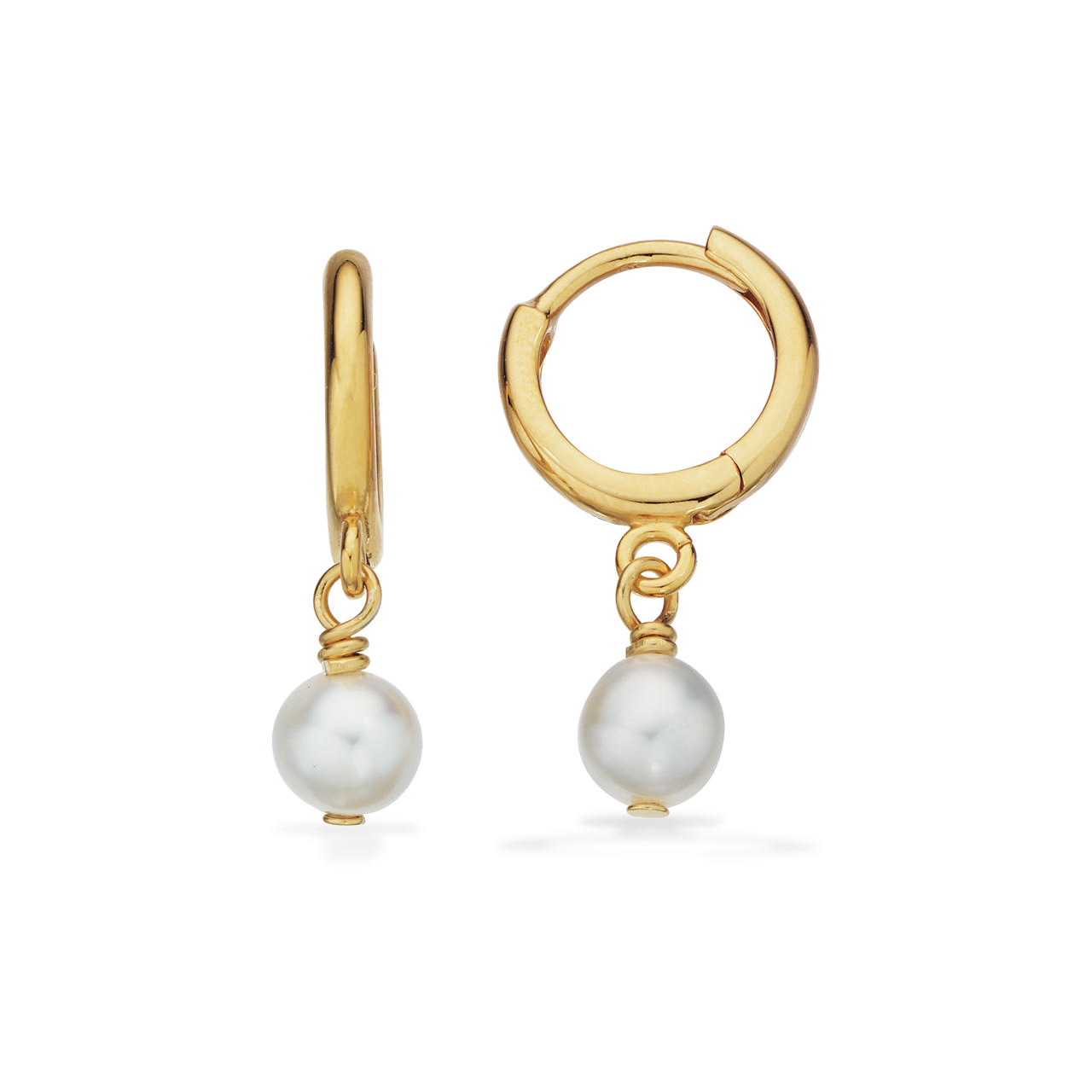 Hoop fwp. 925 goldplated