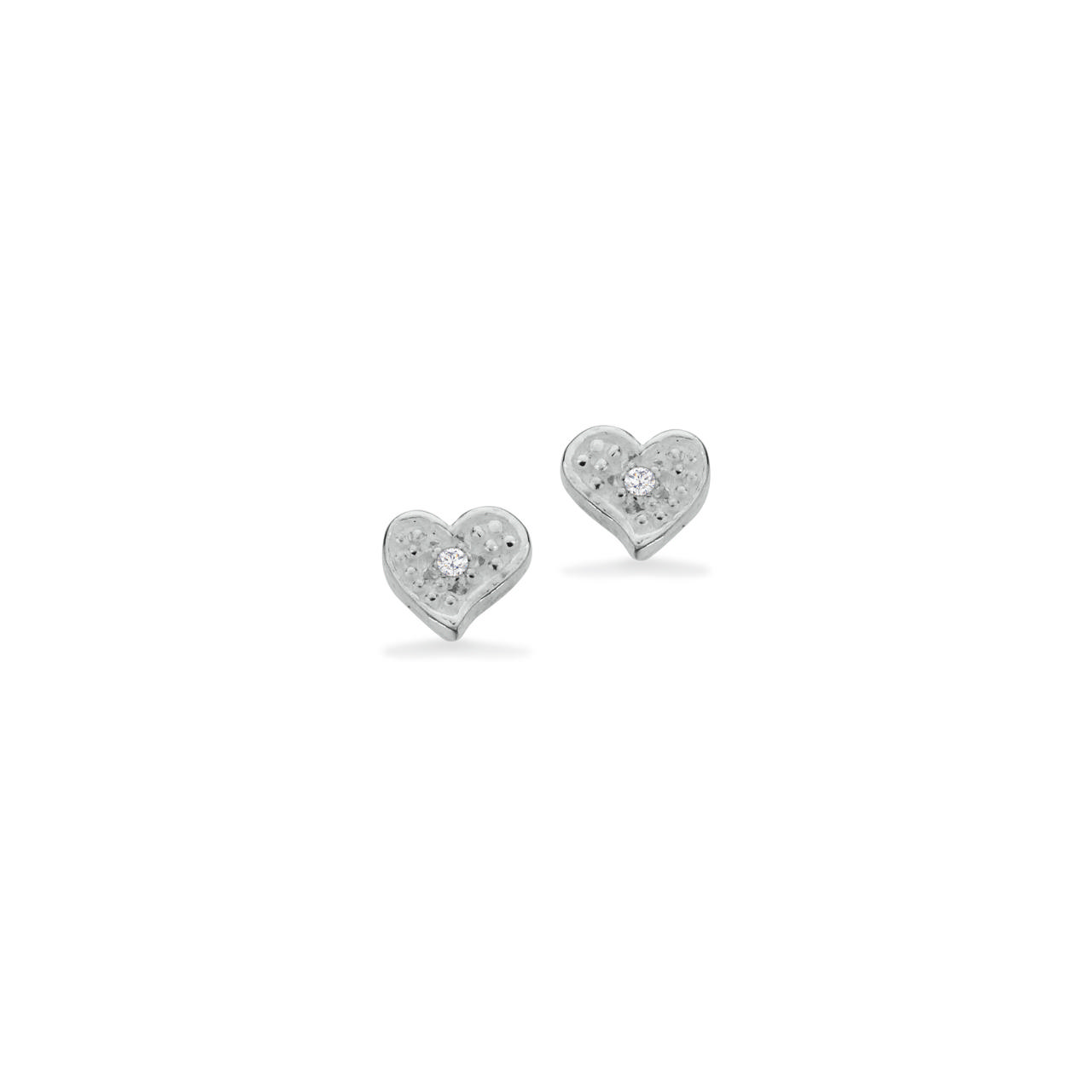 Earsticks heart zir. 925