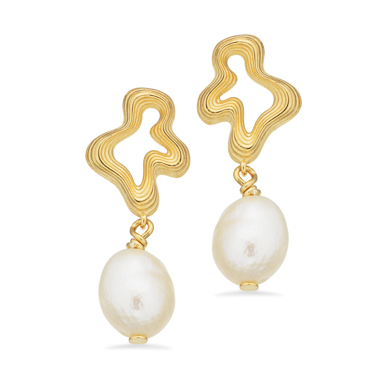 Earhanger fwp. 925 goldplated