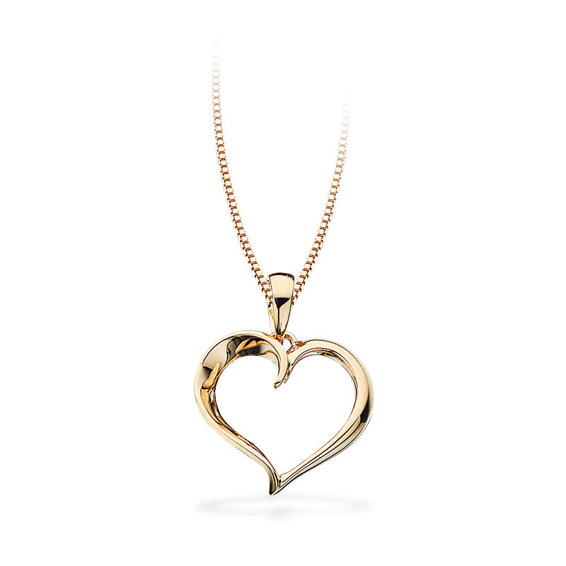 Pendant heart 333 yell.