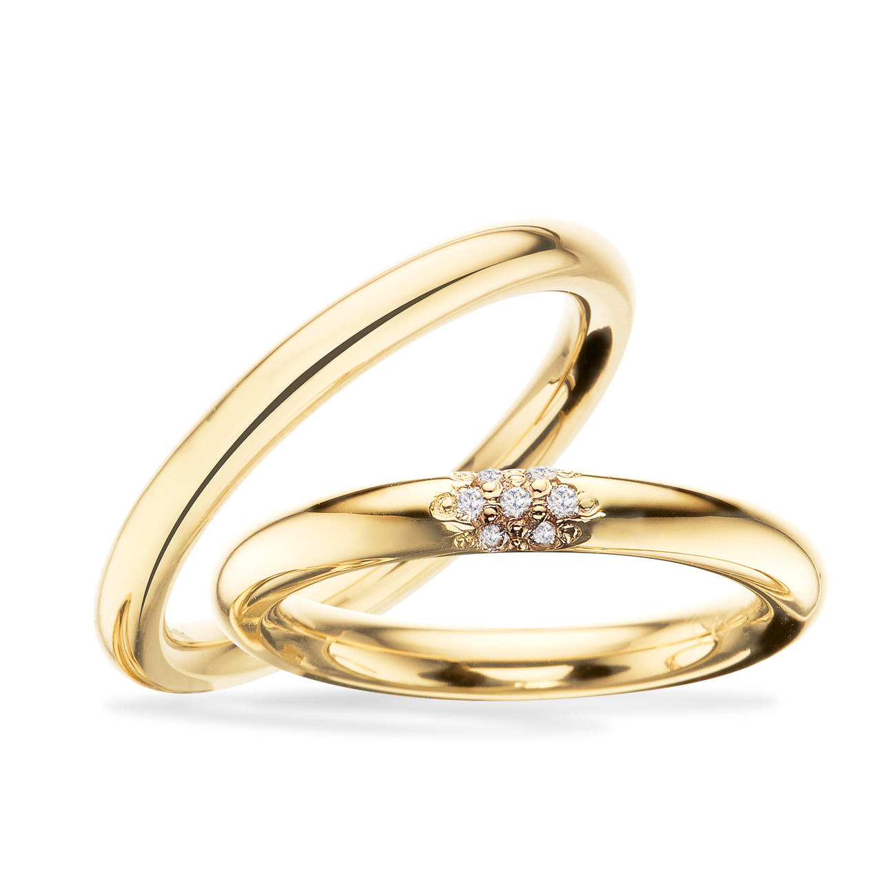 Hjerteringe 0,07 G-TW/SI 8 kt.