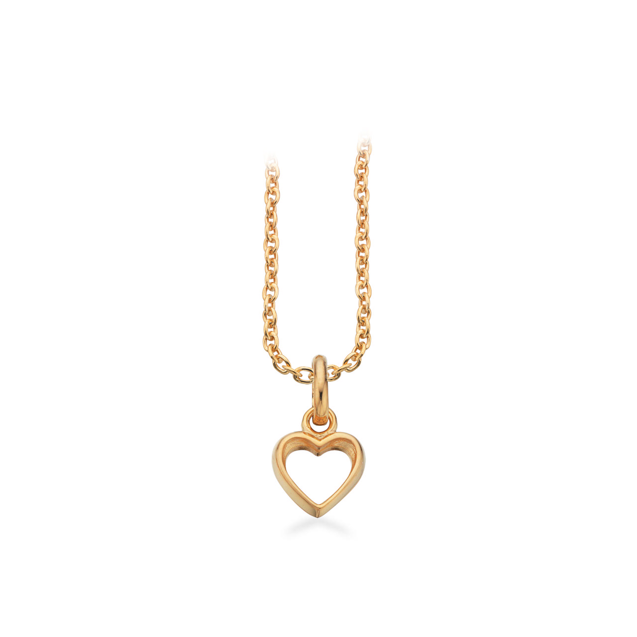 Pendant heart 333 yell.