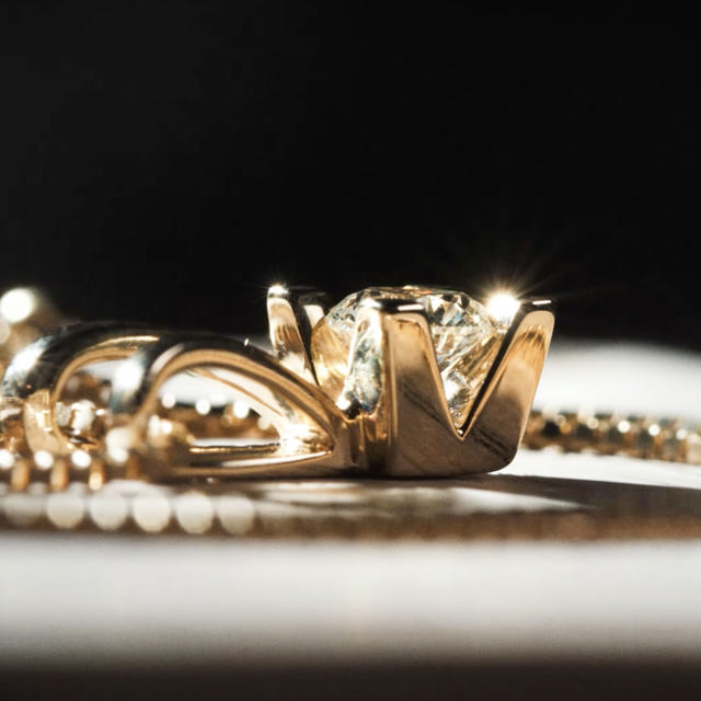 *Kleopatra vedh 0,30 H-W/SI 14 kt