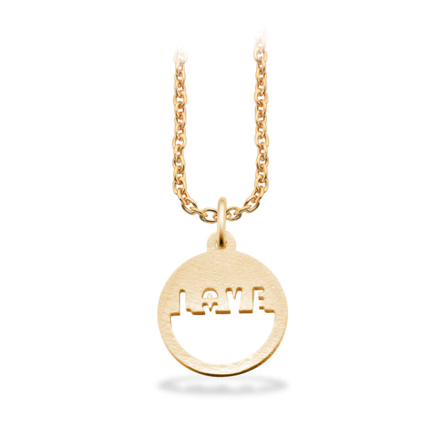 Vedhæng sølv fg. m/kæde