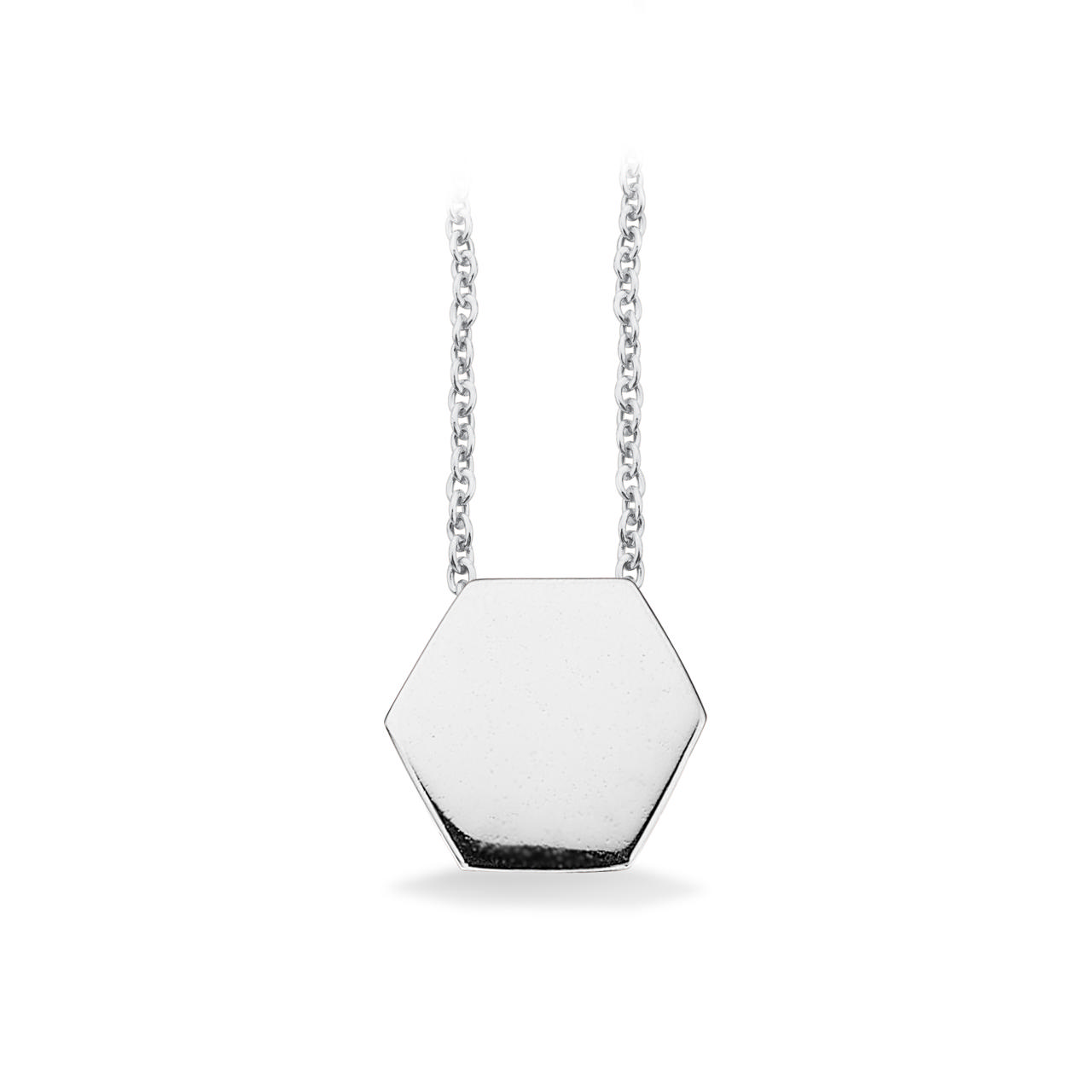 Vedhæng  m/kæde sølv