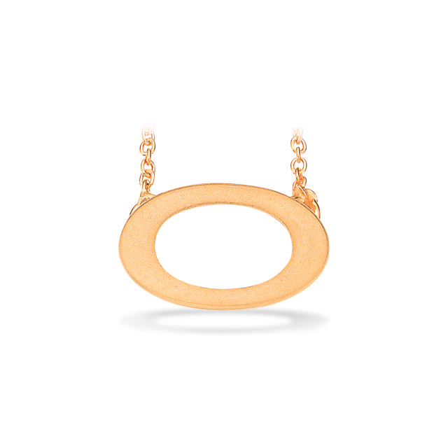 Vedhæng  m/kæde sølv forgyldt