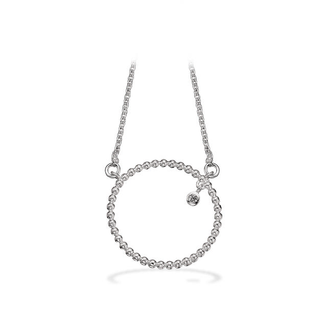 Vedhæng syn.zir. sølv m. kæde