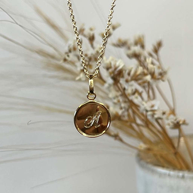 #TagMe Romantic A 10 mm. rund blank sølv fg.