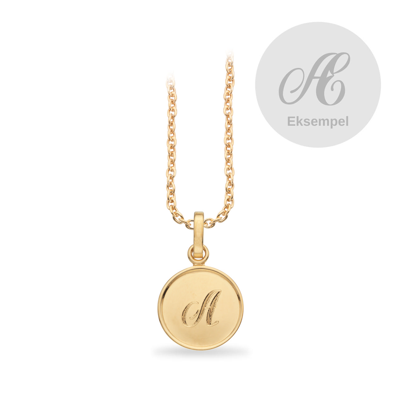 #TagMe Romantic Æ 10 mm. rund blank sølv fg.