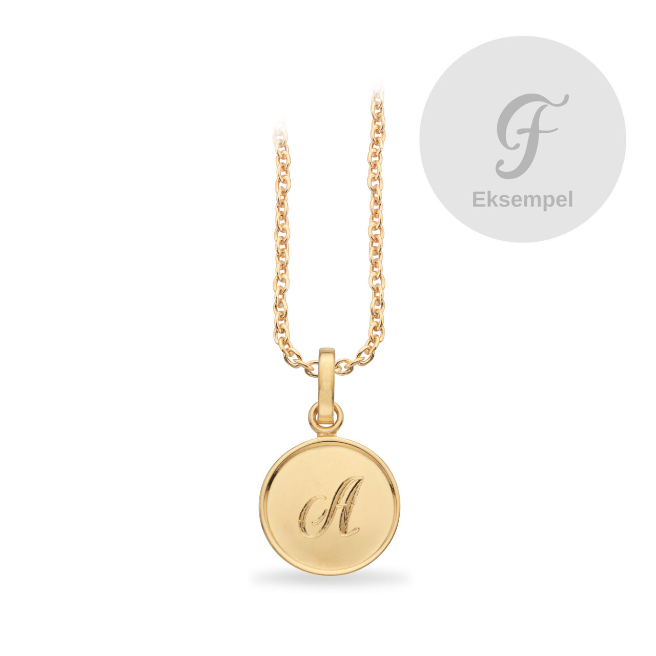 #TagMe Romantic F 10 mm. rund blank sølv fg.