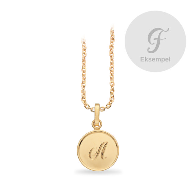 #TagMe Romantic F 10 mm. rund blank sølv fg.