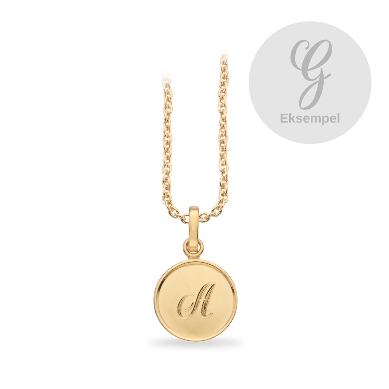 #TagMe Romantic G 10 mm. rund blank sølv fg.