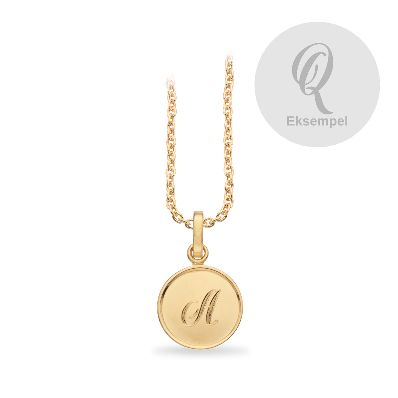 #TagMe Romantic Q 10 mm. rund blank sølv fg.