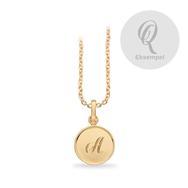 #TagMe Romantic Q 10 mm. rund blank sølv fg.