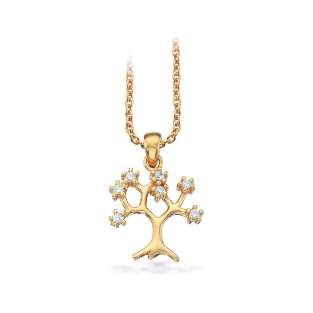 Pendant zir. 925 goldplated