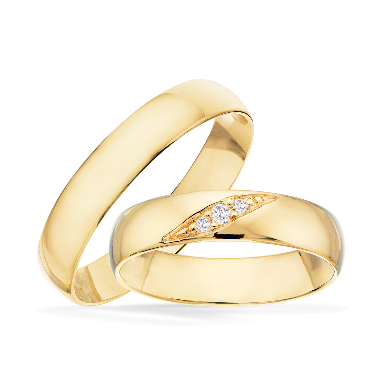 Hjerteringe diagonalt forløb 0,04 H-W/SI 8 kt.