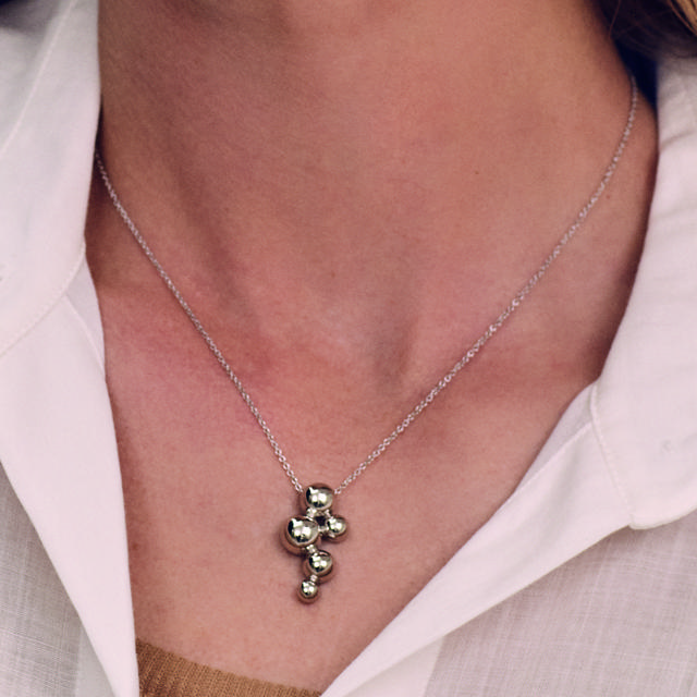 Pendant 925 platinium