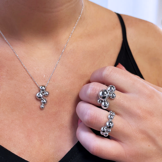 Pendant 925 platinium