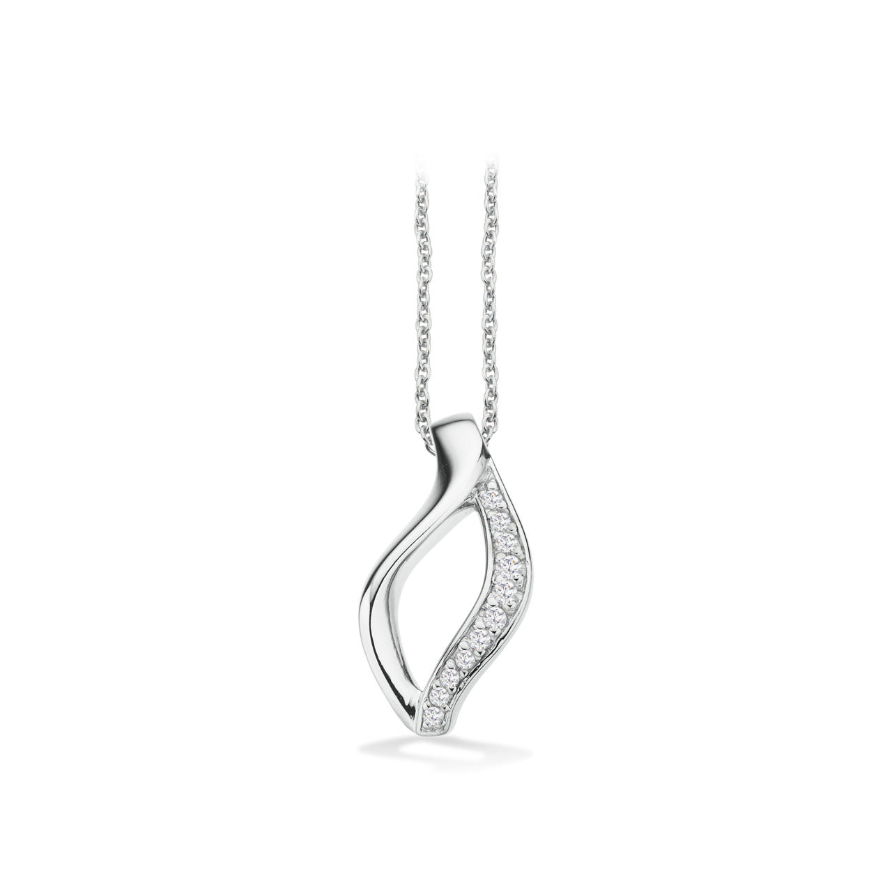Pendant zir. 925 platinium