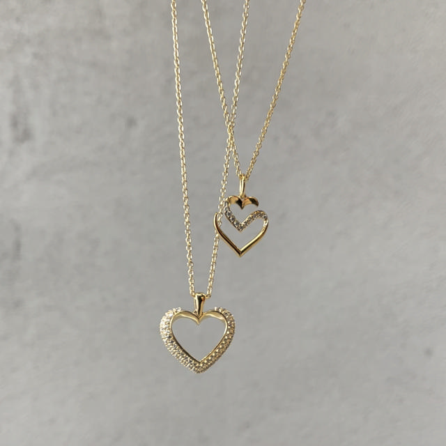 SoHo vedhæng db. hjerte cubic zir. sølv fg. m/kæ.