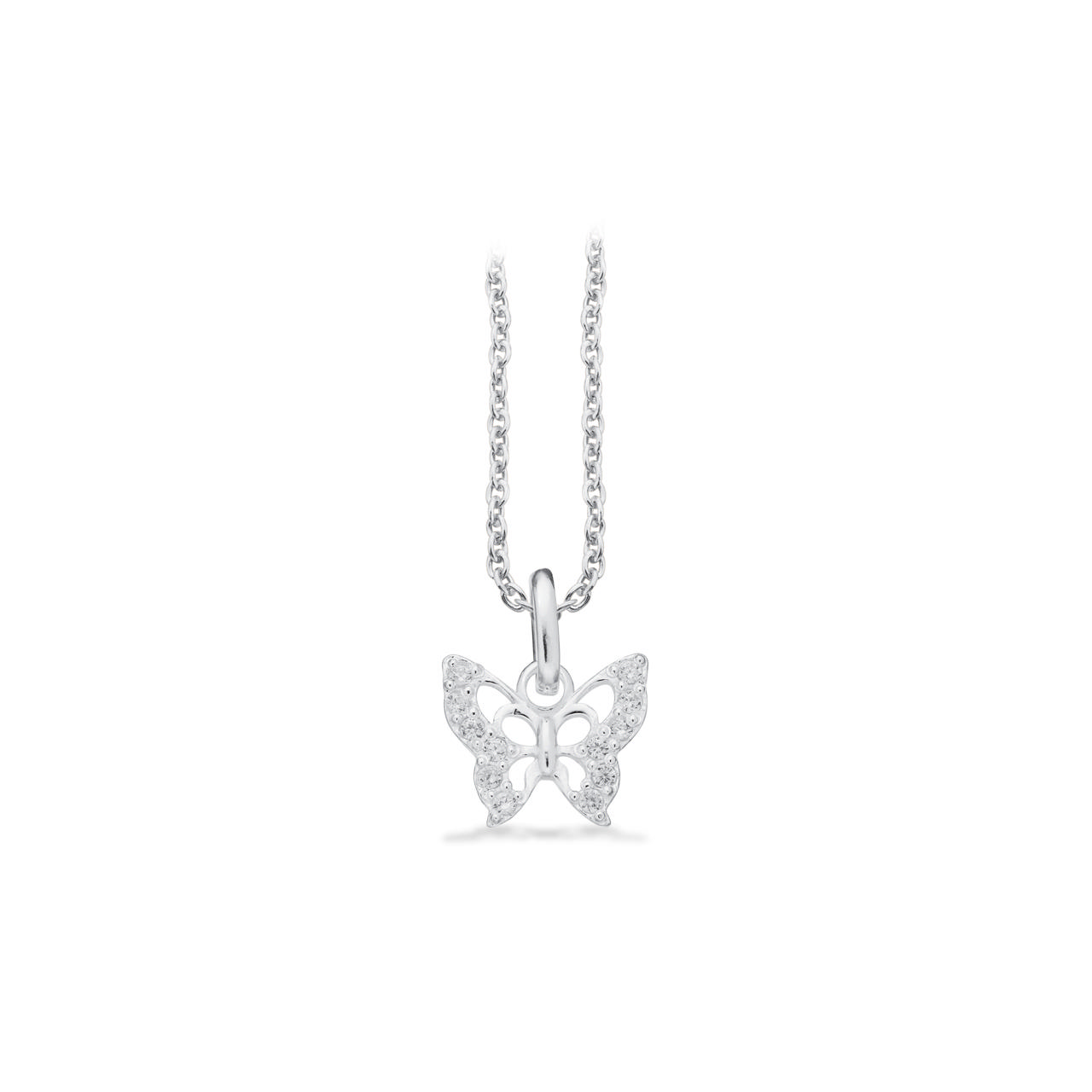 Pendant butterfly zir. 925