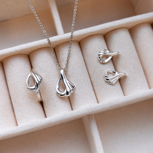 Vedhæng sølv m/kæde