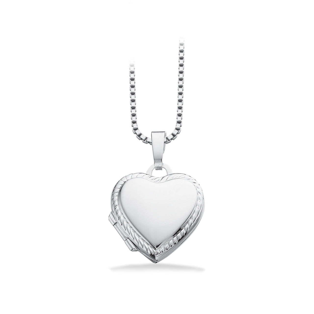 Medallion heart 925