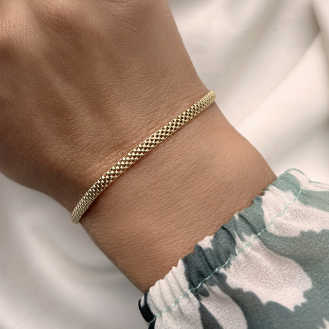 *Armbånd sølv fg. 17+2 cm