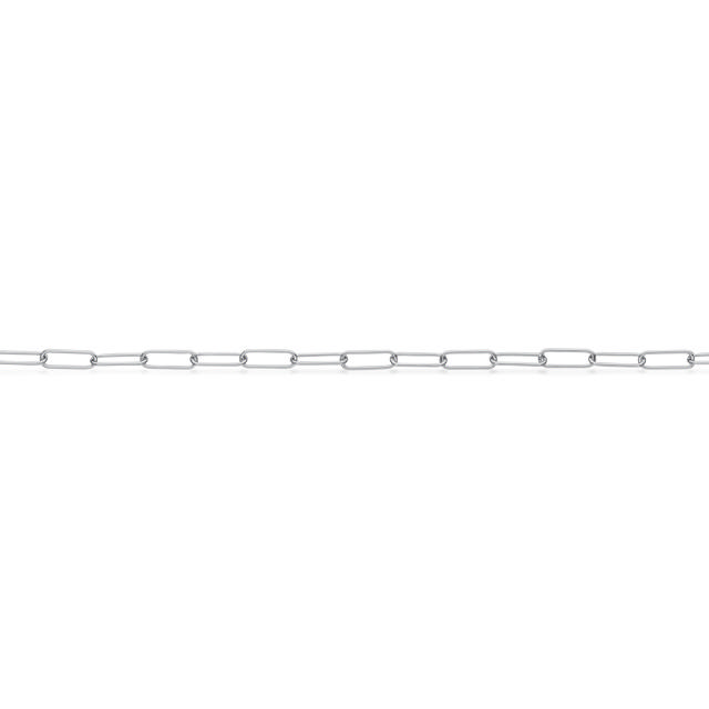 *Armbånd links sølv rh. 17+2 cm
