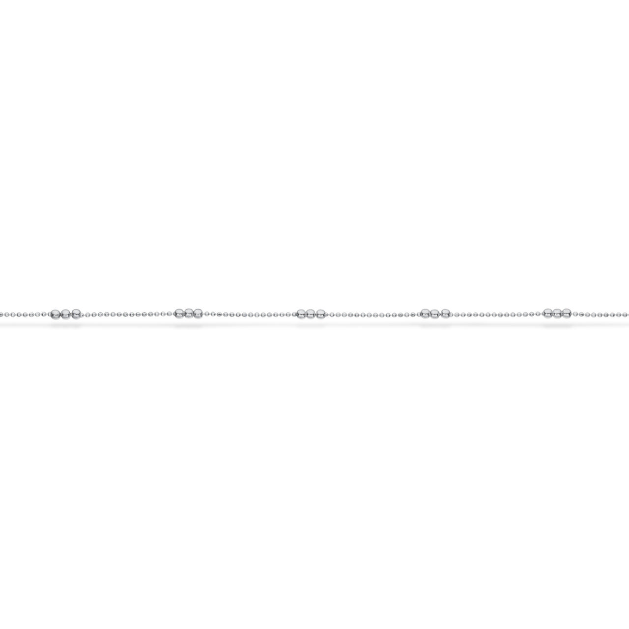 Bracelet 925 rho. 17+2 cm