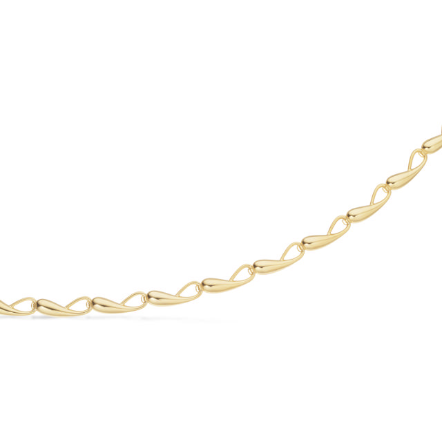 *Armbånd sølv fg. 17+2 cm
