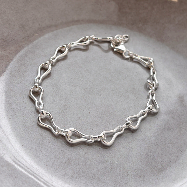 *Armbånd sølv 17+2 cm