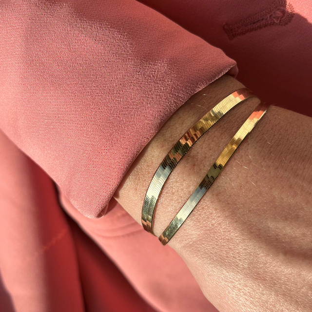 Bracelet 17+2cm 925 goldplated