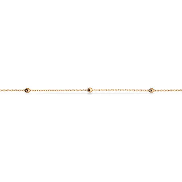 Collier m. kugler 8 kt.