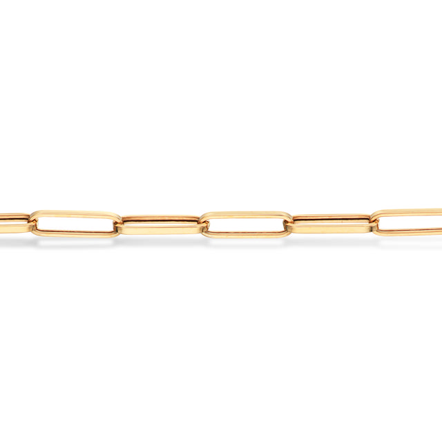 Armbånd links 18,5cm 8 kt.